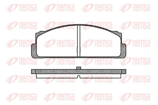 Brake Pad Set, disc brake (0022 10)