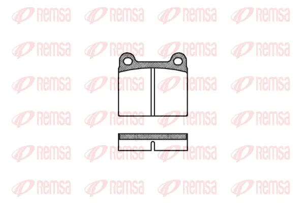 Brake Pad Set, disc brake (0006 00)