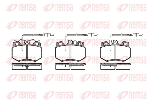 Brake Pad Set, disc brake (0170 34)