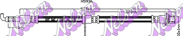 Brake Hose (H5936)