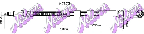 Brake Hose (H7875)