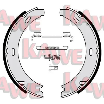 Brake Shoe Set, parking brake (06869)