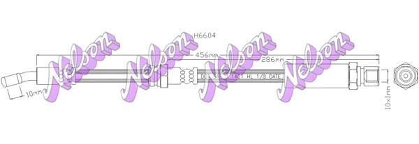 Brake Hose (H6604)