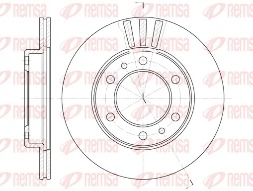 Brake Disc (6408 10)