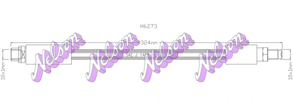 Brake Hose (H6273)