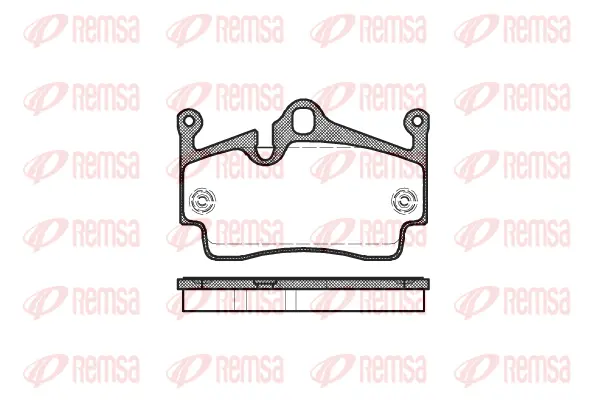 Brake Pad Set, disc brake (1191 00)