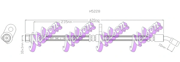 Brake Hose (H5228)
