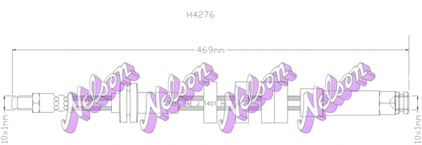 Brake Hose (H4276)