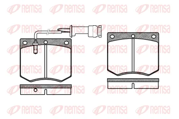 Brake Pad Set, disc brake (0063 02)