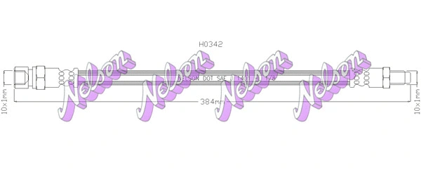 Brake Hose (H0342)