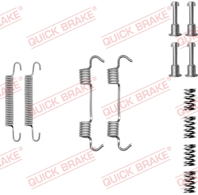 Accessory Kit, parking brake shoes (105-0801)