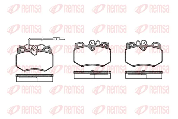 Brake Pad Set, disc brake (0170 12)