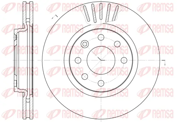 Brake Disc (6412 10)