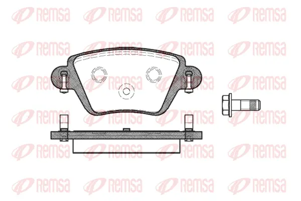 Brake Pad Set, disc brake (0777 10)