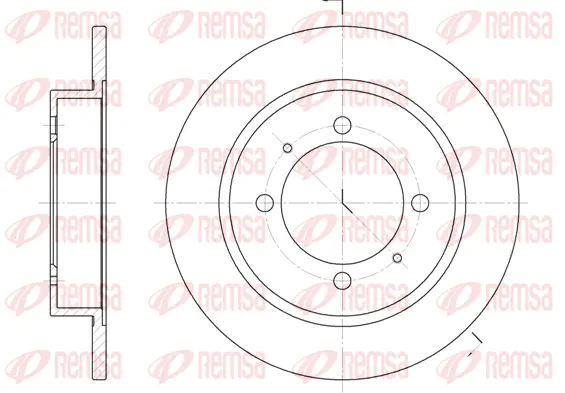 Brake Disc (6447 00)