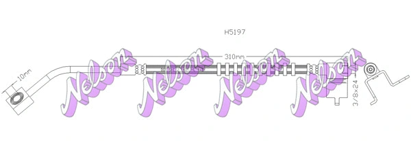 Brake Hose (H5197)