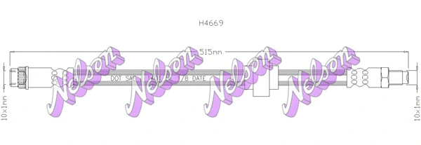 Brake Hose (H4669)