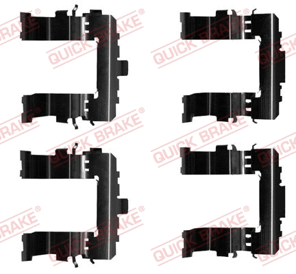 Accessory Kit, disc brake pad (109-0020)