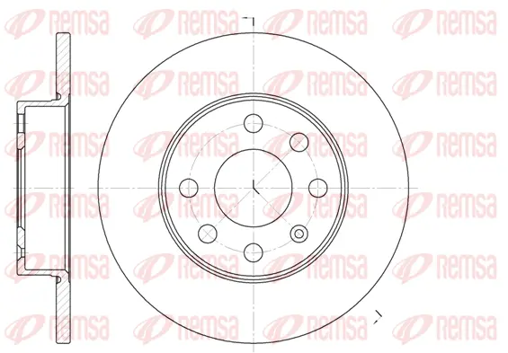 Brake Disc (6664 00)