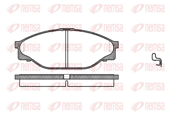 Brake Pad Set, disc brake (0412 20)