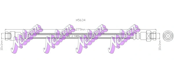 Brake Hose (H5634)
