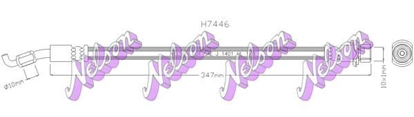 Brake Hose (H7446)