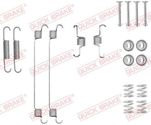 Accessory Kit, brake shoes (105-0018)