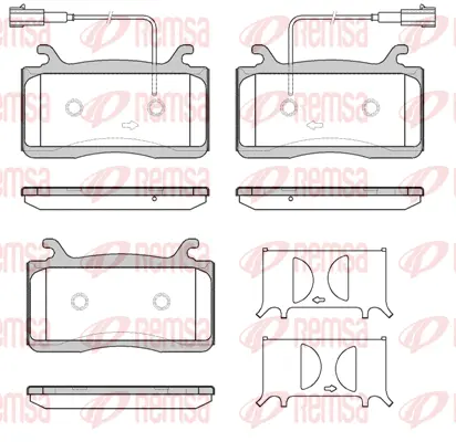 Brake Pad Set, disc brake (1759 22)