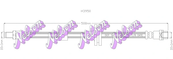 Brake Hose (H3950)
