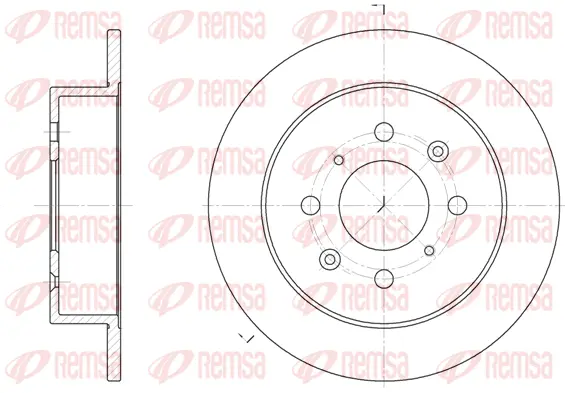 Brake Disc (6521 00)