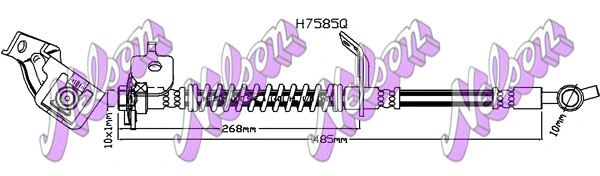 Brake Hose (H7585Q)