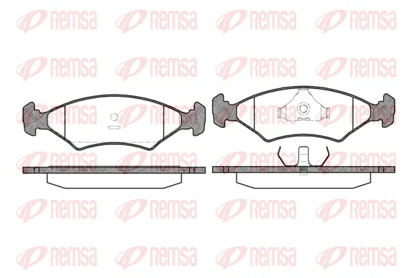 Brake Pad Set, disc brake (0119 20)
