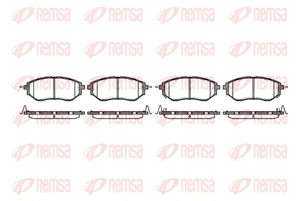 Brake Pad Set, disc brake (1137 02)