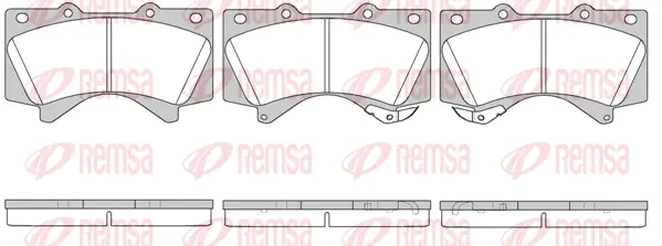 Brake Pad Set, disc brake (1271 02)