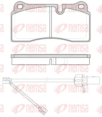 Brake Pad Set, disc brake (0983 21)
