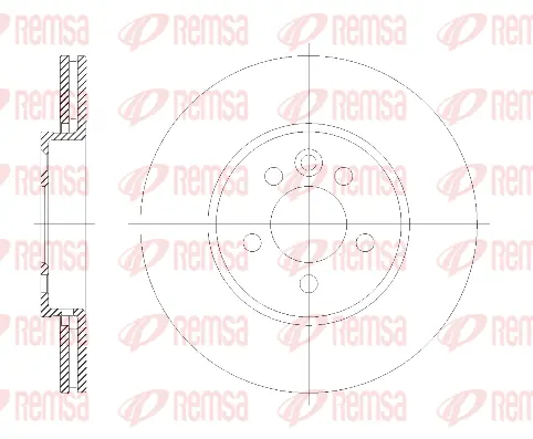 Brake Disc (6614 10)