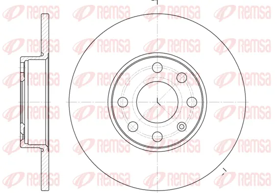 Brake Disc (6800 00)