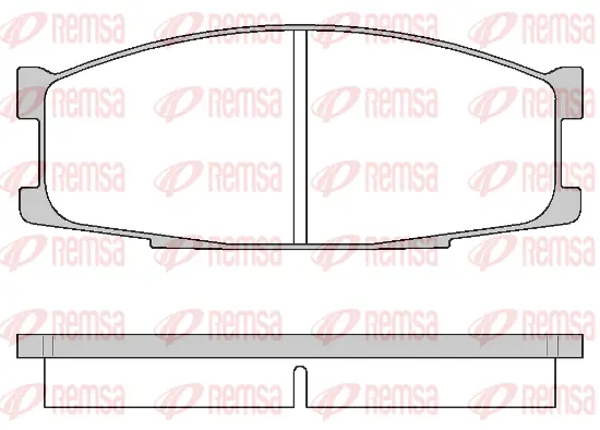 Brake Pad Set, disc brake (0283 00)