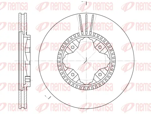 Brake Disc (6845 10)