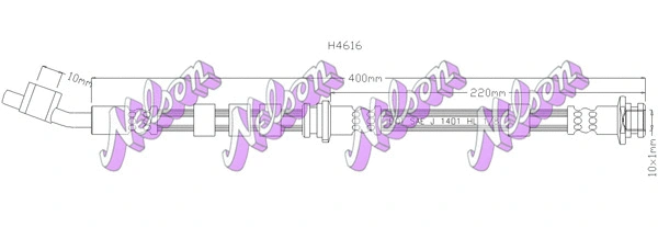 Brake Hose (H4616)
