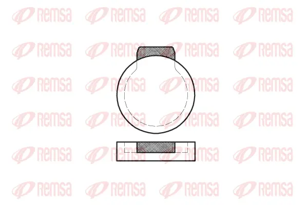 Brake Pad Set, disc brake (0087 00)