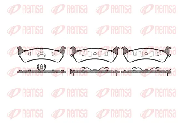 Brake Pad Set, disc brake (0470 02)