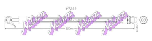 Brake Hose (H7282)