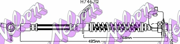 Brake Hose (H7467Q)