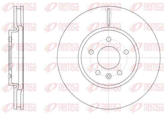 Brake Disc (61541 10)