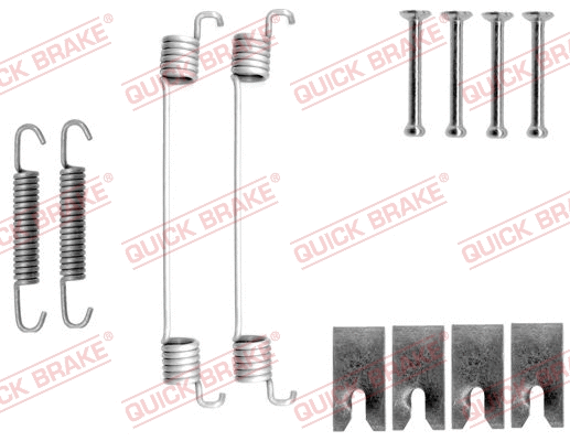 Accessory Kit, brake shoes (105-0827)