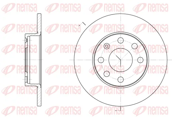 Brake Disc (6057 00)