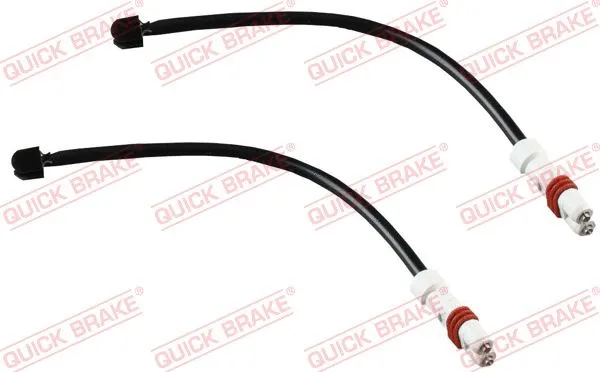 Warning Contact, brake pad wear (WS0389A)