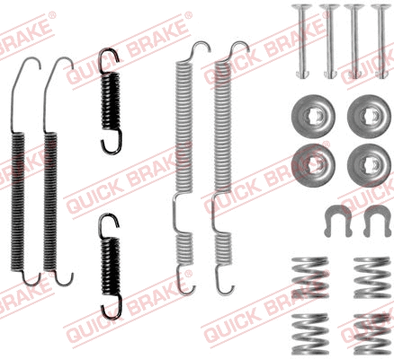 Accessory Kit, brake shoes (105-0760)