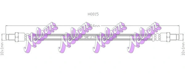 Brake Hose (H0015)